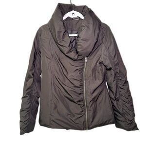Sparkle & Fade Black Puffer jacket Size M